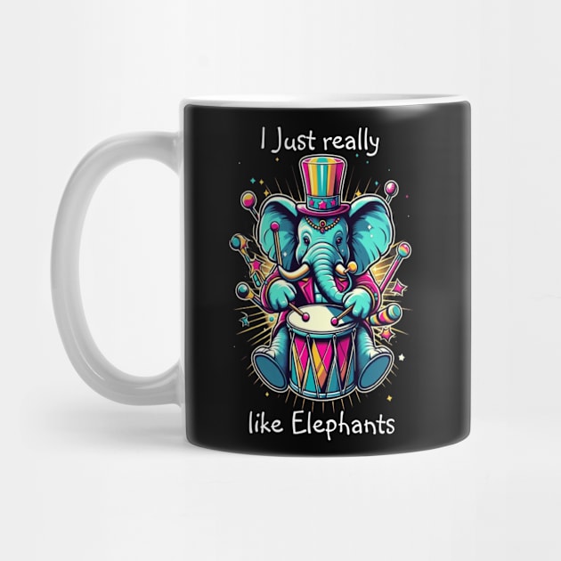 Melodic Percussionist I really like elephants by coollooks